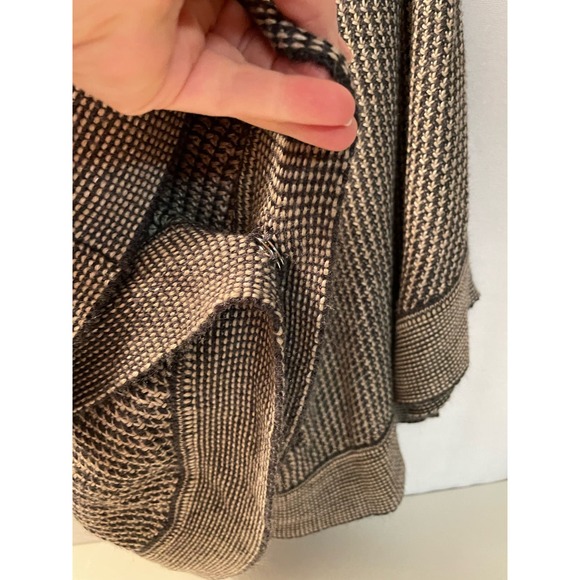 Romeo & Juliet Couture women’s sweater turtle neck poncho gray M/L boho - Picture 4 of 7